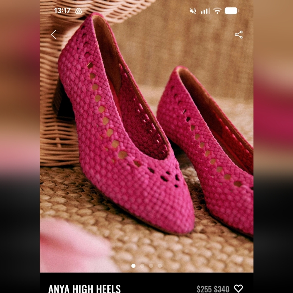 Sézane Anya Heels- New In The Box!
